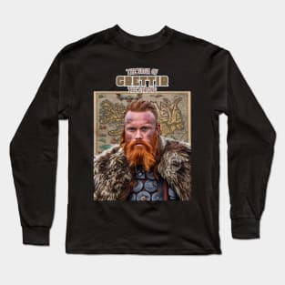 ICELANDIC ADULT SAGA STAR GRETTIR THE STRONG Long Sleeve T-Shirt